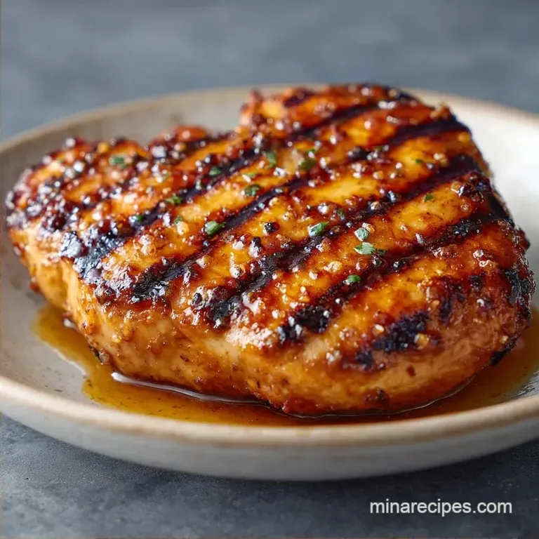 Simple Grilled Chicken Recipe: Juicy and Zesty