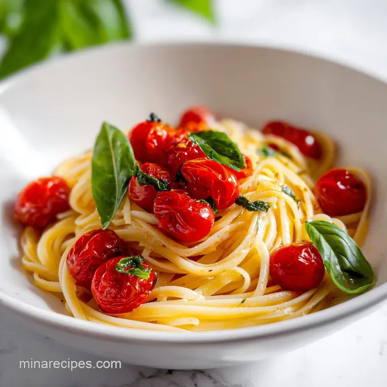 Simple One Pot Pasta Recipe: Tomato and Basil