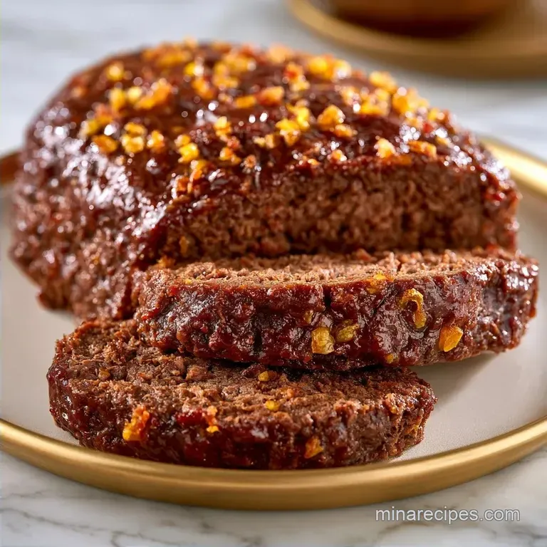 Simple Venison Meatloaf with Bacon