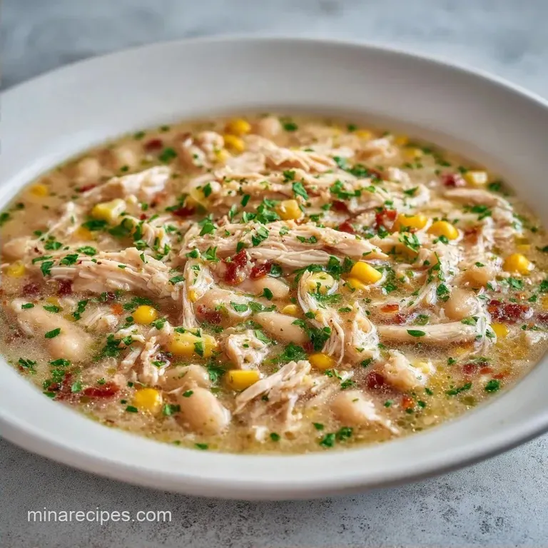 Slow Cooker Chicken Chili: Creamy and Hearty