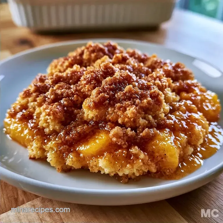 Old Fashioned Southern Peach Cobbler