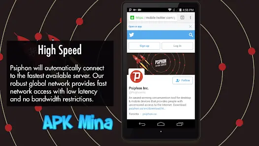 تحميل تطبيق سايفون برو مهكر 2024 نت مجاني Psiphon Pro للاندرويد