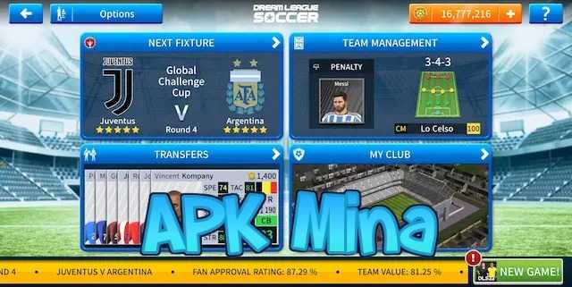 تحميل لعبة download dream league soccer 2019 مهكرة للاندرويد