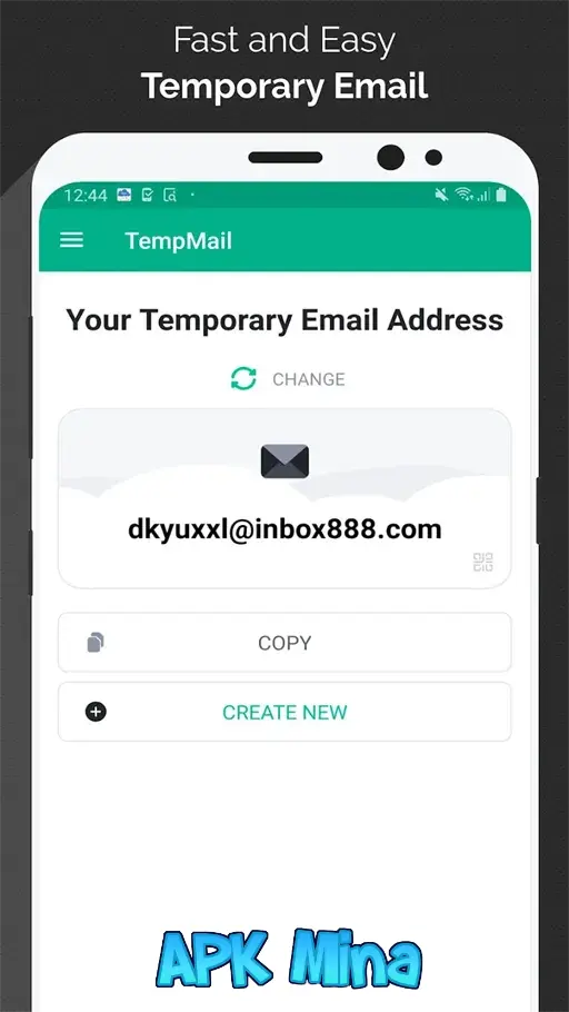 تحميل تطبيق مهمل temp mail مهكر 2024 للاندرويد من ميديافاير