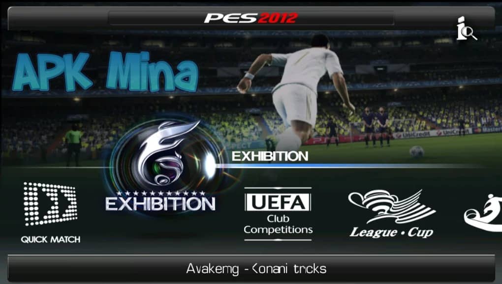 تحميل لعبة pes 2012 على الهاتف