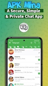 تحميل تليجراف Graph Messenger مهكر للأندرويد و الأيفون APK 2024