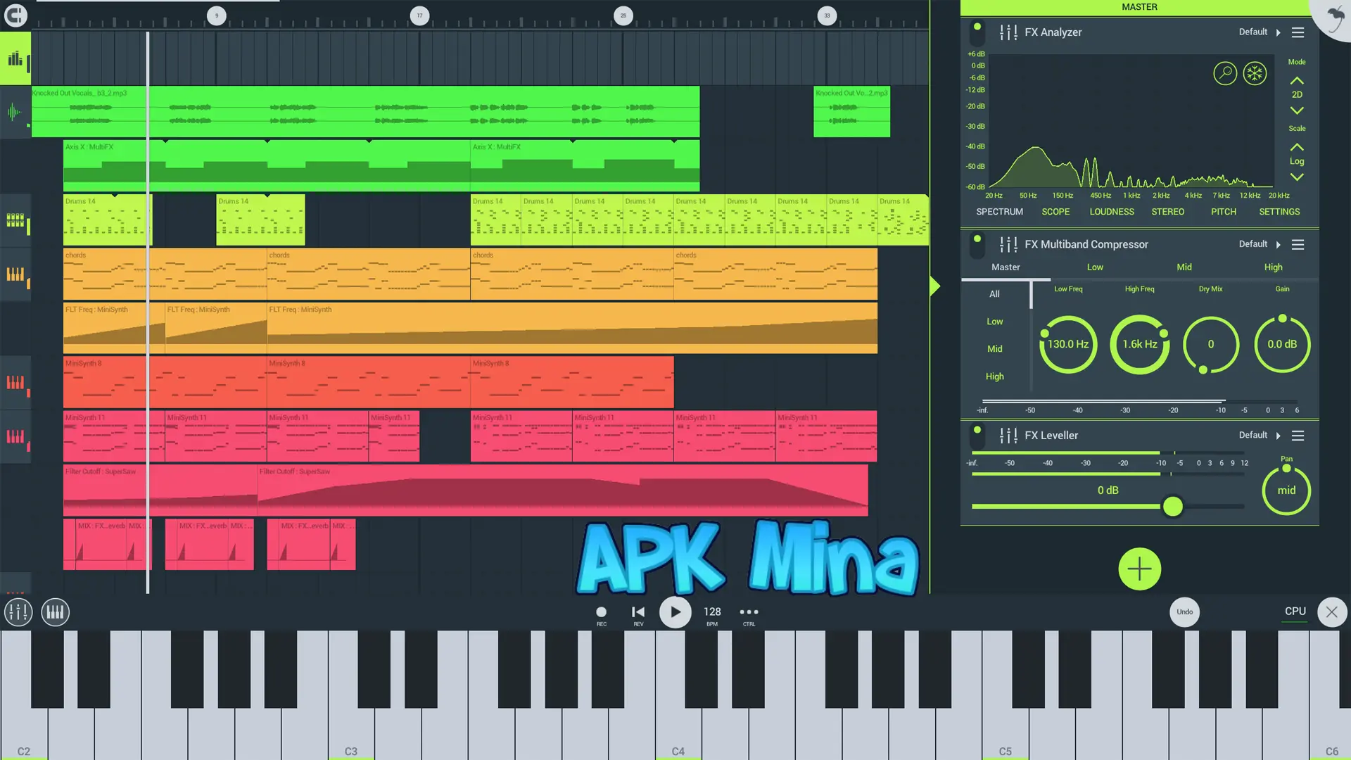 تحميل تطبيق FL Studio Mobile مهكر 2024 للأندرويد APK ميديافاير