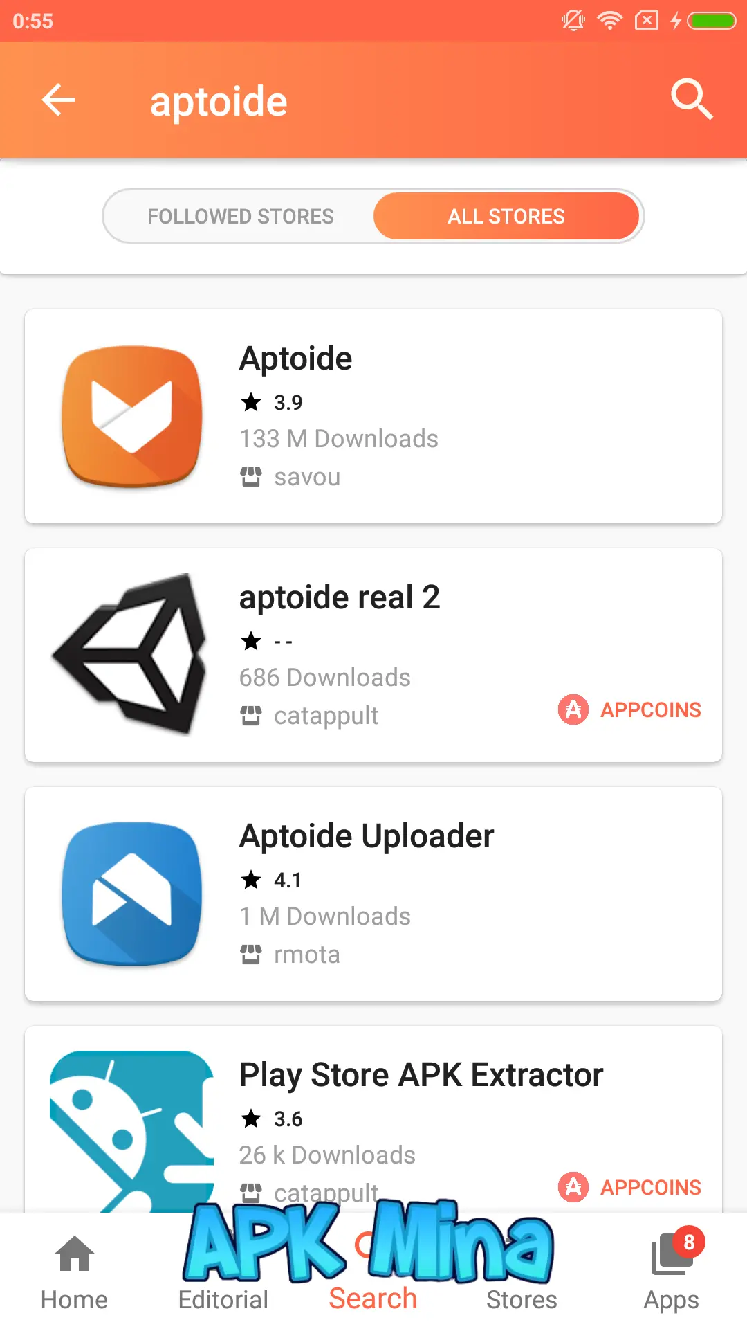 تحميل تطبيق ابتويد Aptoide برنامج تنزيل الالعاب الأحمر 2024